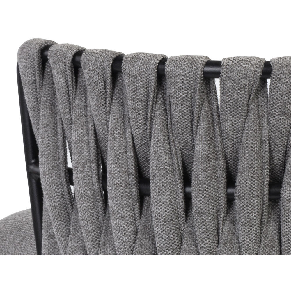 Sarai 37 inch Belfast Koala Grey Barstool